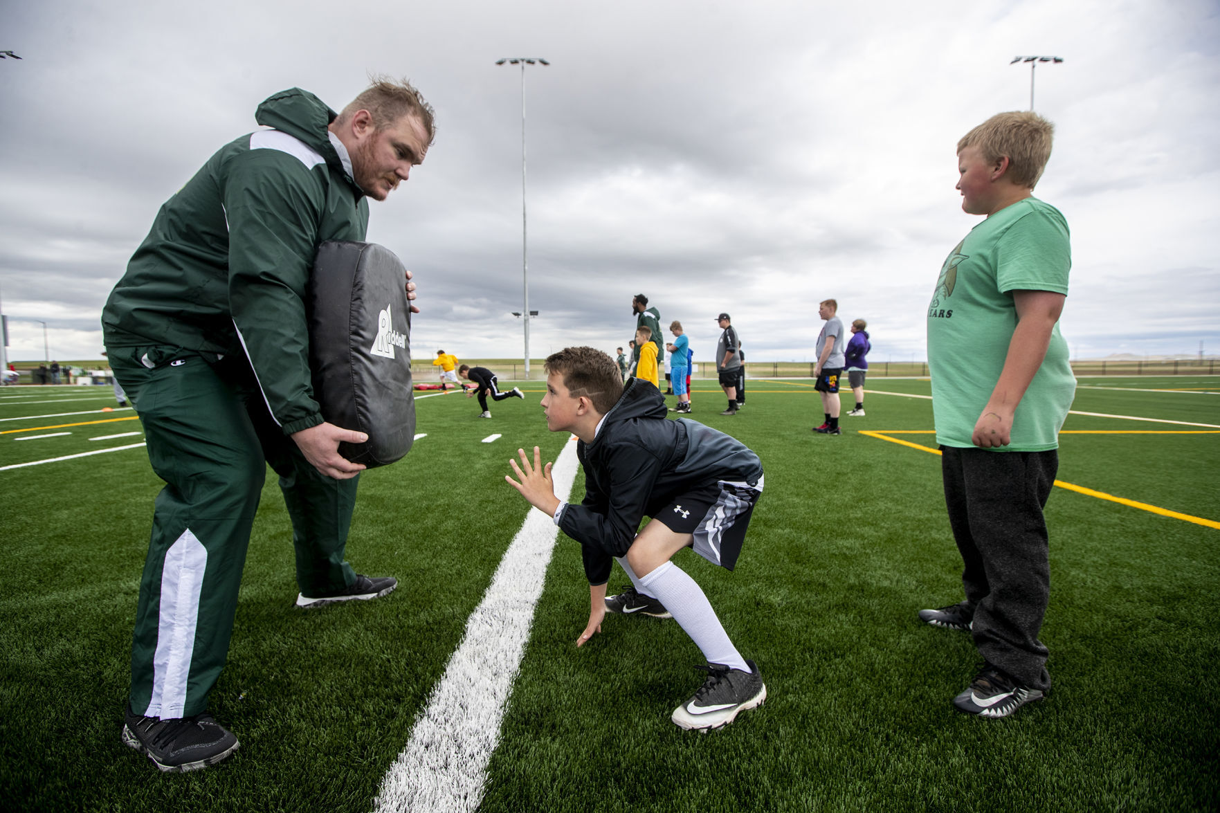 Mustangs football camp